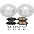 Load image into Gallery viewer, PowerStop Z17 Evolution Geomet Coated Brake Kit Rear fits 2007-2010 Nissan Altima - Main Product View