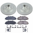 Load image into Gallery viewer, PowerStop Z17 Evolution Geomet Coated Brake Kit fits 1997-2000 Ford F-150 / 2000 Ford F-150 Harley-Davidson Edition - Main...