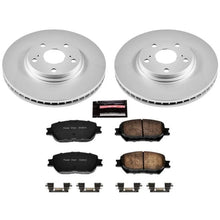 Load image into Gallery viewer, PowerStop Z17 Evolution Geomet Coated Brake Kit fits 2002-2004 Toyota Camry LE - Main Product View