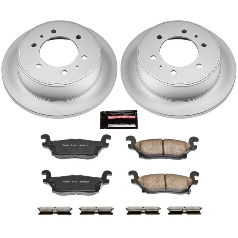 PowerStop Z17 Evolution Geomet Coated Brake Kit fits 2006-2010 Hummer H3 / H3T - Main Product View