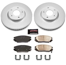Load image into Gallery viewer, PowerStop Z17 Evolution Geomet Coated Brake Kit fits 2006-2010 Hyundai Sonata - Main Product View