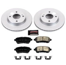 Load image into Gallery viewer, PowerStop Z17 Evolution Geomet Coated Brake Kit fits 2011-2019 Ford Fiesta - Main Product View