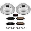 Load image into Gallery viewer, PowerStop Z17 Evolution Geomet Coated Brake Kit fits 2011-2025 Nissan Leaf / Nissan Leaf / 2014-2020 Nissan Rogue / 2017-2...