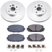Load image into Gallery viewer, PowerStop Z17 Evolution Geomet Coated Brake Kit fits 2012-2018 Toyota Yaris SE - Main Product View