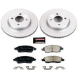 Load image into Gallery viewer, PowerStop Z17 Evolution Geomet Coated Brake Kit fits 2012-2019 Nissan Versa / 2012-2019 Nissan Versa Note - Main Product View