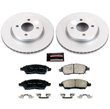 Load image into Gallery viewer, PowerStop Z17 Evolution Geomet Coated Brake Kit fits 2012-2019 Nissan Versa / 2012-2019 Nissan Versa Note - Main Product View