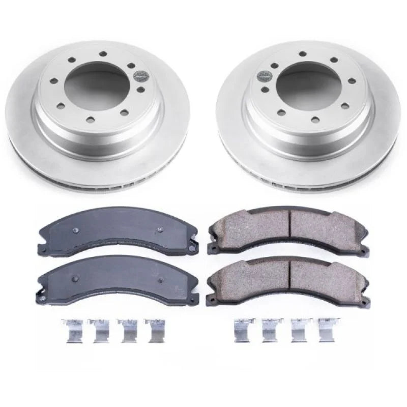 PowerStop Z17 Evolution Geomet Coated Brake Kit fits 2012-2021 Nissan NV1500 / 2012-2021 Nissan NV2500 / 2012-2021 Nissan ...