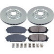 Load image into Gallery viewer, PowerStop Z17 Evolution Geomet Coated Brake Kit fits 2016-2023 Jeep Cherokee - Main Product View