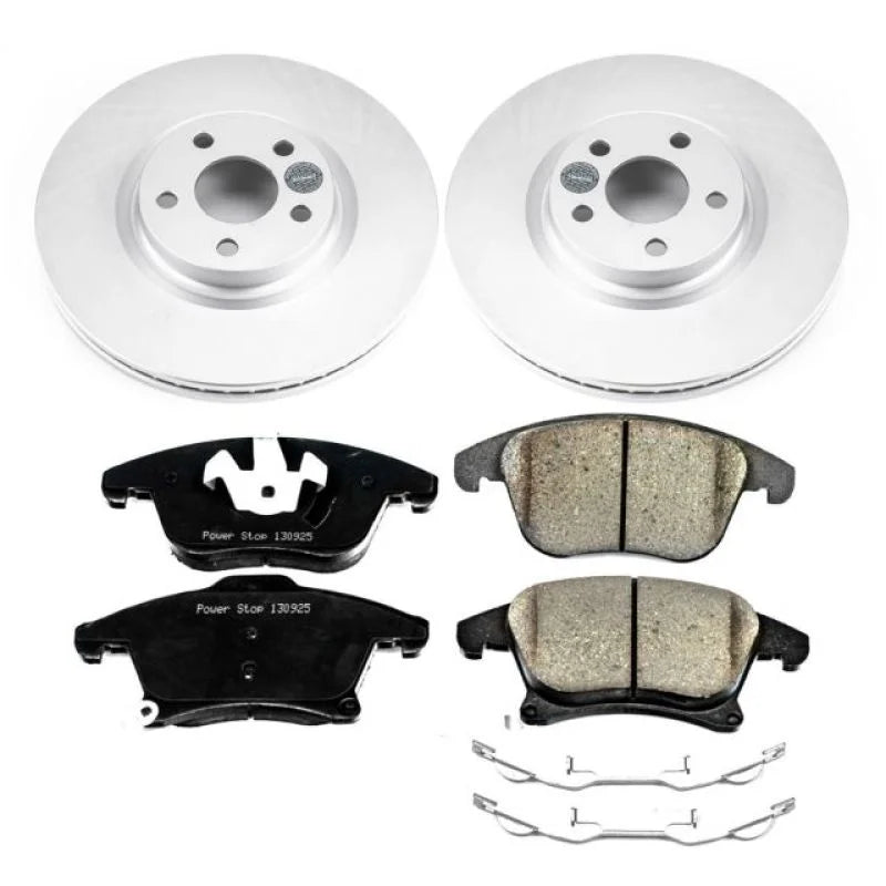 PowerStop Z17 Evolution Geomet Coated Brake Kit fits 2017-2020 Lincoln Mkz - Main Product View