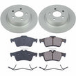 Load image into Gallery viewer, PowerStop Z17 Evolution Geomet Coated Brake Kit fits Ford Transit / 2018-2023 Ford Transit Connect Titanium