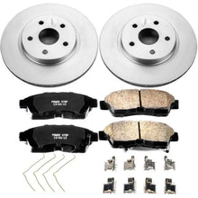 Load image into Gallery viewer, PowerStop Z17 Evolution Geomet Coated Front Brake Kit fits 1996-2003 Toyota RAV4 - Main Product View