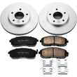 Load image into Gallery viewer, PowerStop Z17 Evolution Geomet Coated Front Brake Kit fits 2000-2001 Infiniti I30 / Infiniti I30 - Main Product View