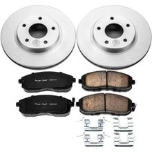 Load image into Gallery viewer, PowerStop Z17 Evolution Geomet Coated Front Brake Kit fits 2000-2001 Infiniti I30 / Infiniti I30 - Main Product View