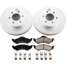 Load image into Gallery viewer, PowerStop Z17 Evolution Geomet Coated Front Brake Kit fits 2000-2002 Dodge Dakota / DURANGO - Main Product View