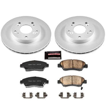 Load image into Gallery viewer, PowerStop Z17 Evolution Geomet Coated Front Brake Kit fits 2002-2006 Acura RSX / 2004-2005 Honda Civic Si - Main Product View