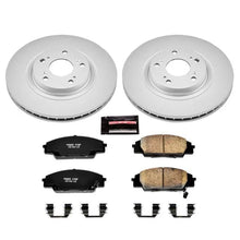Load image into Gallery viewer, PowerStop Z17 Evolution Geomet Coated Front Brake Kit fits 2002-2006 Acura RSX Type-s / 2008 Honda Civic Mugen Si / 2006-2...