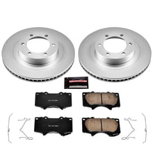 Load image into Gallery viewer, PowerStop Z17 Evolution Geomet Coated Front Brake Kit fits 2003-2009 Lexus GX470 / 2003-2009 Toyota 4RUNNER LIMITED - Main...