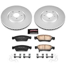 Load image into Gallery viewer, PowerStop Z17 Evolution Geomet Coated Front Brake Kit fits 2007-2008 Infiniti G35 SPORT / 2008-2013 Infiniti G37 / 2012-20...