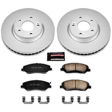 Load image into Gallery viewer, PowerStop Z17 Evolution Geomet Coated Front Brake Kit fits 2007-2009 Hyundai Santa Fe Gls - Main Product View