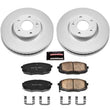 Load image into Gallery viewer, PowerStop Z17 Evolution Geomet Coated Front Brake Kit fits 2010-2013 Kia Forte SX / 2010-2013 Kia Forte Koup SX - Main Pro...