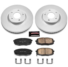 Load image into Gallery viewer, PowerStop Z17 Evolution Geomet Coated Front Brake Kit fits 2010-2013 Kia Forte SX / 2010-2013 Kia Forte Koup SX - Main Pro...