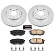 Load image into Gallery viewer, PowerStop Z17 Evolution Geomet Coated Front Brake Kit fits 2011-2012 Hyundai Tucson GL / 2010-2012 Hyundai Tucson Gls / 20...