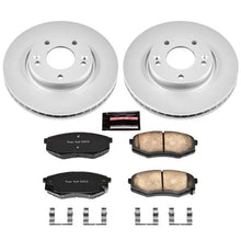 Load image into Gallery viewer, PowerStop Z17 Evolution Geomet Coated Front Brake Kit fits 2011-2012 Hyundai Tucson GL / 2010-2012 Hyundai Tucson Gls / 20...