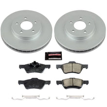 Load image into Gallery viewer, PowerStop Z17 Evolution Geomet Coated Front Brake Kit fits Ford Escape / 2008-2010 Ford Escape Hybrid / 2009-2010 Ford Esc...