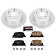 Load image into Gallery viewer, PowerStop Z17 Evolution Geomet Coated Rear Brake Kit fits 2000-2001 Lexus ES300 / 2000-2001 Toyota Camry LE - Main Product...