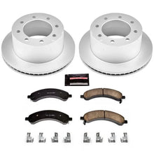 Load image into Gallery viewer, PowerStop Z17 Evolution Geomet Coated Rear Brake Kit fits 2003-2008 Chevrolet Express 3500 / 2006-2008 Chevrolet Express 3...