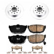 Load image into Gallery viewer, PowerStop Z17 Evolution Geomet Coated Rear Brake Kit fits 2003-2008 Hyundai Tiburon - Main Product View