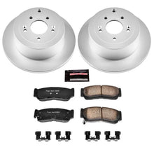 Load image into Gallery viewer, PowerStop Z17 Evolution Geomet Coated Rear Brake Kit fits 2007-2009 Hyundai Santa Fe Gls - Main Product View
