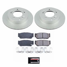 Load image into Gallery viewer, PowerStop Z17 Evolution Geomet Coated Rear Brake Kit fits 2007-2009 Kia Sorento - Main Product View