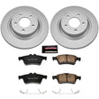 Load image into Gallery viewer, PowerStop Z17 Evolution Geomet Coated Rear Brake Kit fits 2008-2010 / 2012-2015 Mazda 5 Grand Touring - Main Product View