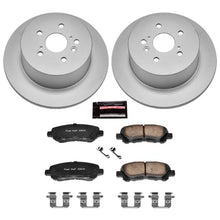 Load image into Gallery viewer, PowerStop Z17 Evolution Geomet Coated Rear Brake Kit fits 2008-2013 Toyota Highlander - Main Product View