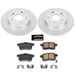 Load image into Gallery viewer, PowerStop Z17 Evolution Geomet Coated Rear Brake Kit fits 2009 2010 Acura TSX / 2010 Acura TSX V6 / 2008-2010 Honda Accord EX