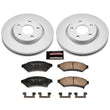Load image into Gallery viewer, PowerStop Z17 Geomet Coated Brake Kit Front fits 2005-2009 Buick LaCrosse CX / 2005-2007 Buick LaCrosse Cxs / 2005 Buick T...