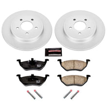 Load image into Gallery viewer, PowerStop Z17 Geomet Coated Brake Kit Rear fits 2005-2008 Ford Escape Hybrid / 2005-2007 Ford Escape LIMITED / 2005 Ford E...
