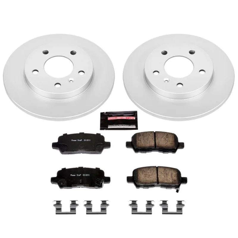 PowerStop Z17 Geomet Coated Brake Kit Rear fits 2005-2009 Buick LaCrosse CX / 2005-2007 Buick LaCrosse Cxs / 2011-2013 Che...