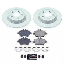Load image into Gallery viewer, PowerStop Z17 Geomet Coated Brake Kit fits 2017-2019 Infiniti QX30 / 2014 2015 Mercedes-Benz B Electric / 2016 2017 Merced...