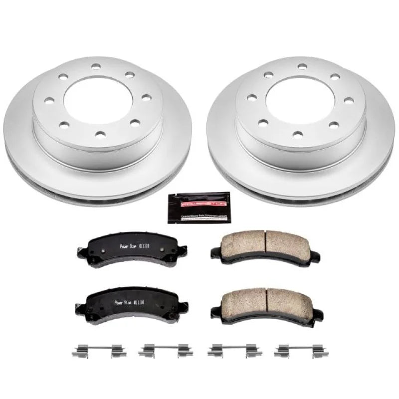 PowerStop Z17 Geomet Coated Brake Kit fits Chevrolet Express / 2003-2020 Chevrolet Express 2500 / 2003-2020 Chevrolet Expr...