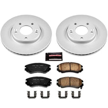 Load image into Gallery viewer, PowerStop Z17 Geomet Coated Brake Kit fits Hyundai Sonata / 2006 Hyundai Sonata GL / 2006-2010 Hyundai Sonata Gls / 2008-2...