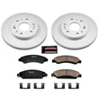 Load image into Gallery viewer, PowerStop Z17 Geomet Coated Front Brake Kit fits 2007 2008 Cadillac Escalade / 2008 Cadillac Escalade PLATINUM / 2007 2008...