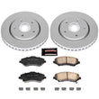 Load image into Gallery viewer, PowerStop Z17 Geomet Coated Front Brake Kit fits Chrysler Town / 2008-2016 Chrysler Town &amp; / 2014-2016 Dodge Grand Caravan