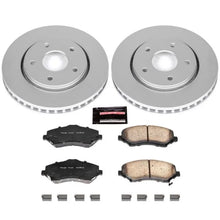 Load image into Gallery viewer, PowerStop Z17 Geomet Coated Front Brake Kit fits Chrysler Town / 2008-2016 Chrysler Town &amp; / 2014-2016 Dodge Grand Caravan
