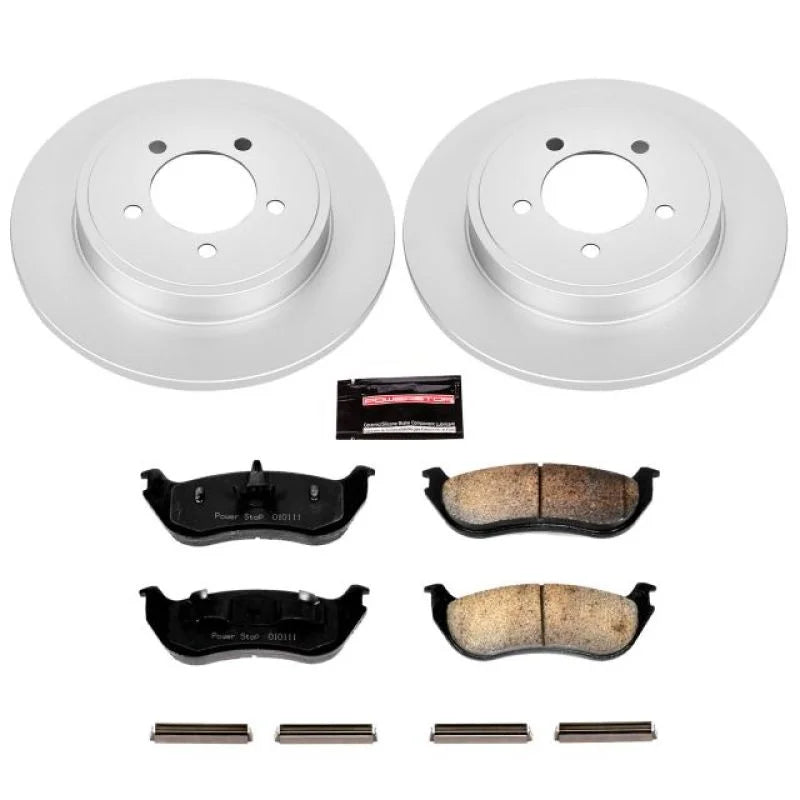PowerStop Z17 Geomet Coated Rear Brake Kit fits 2002-2005 Ford Explorer / 2002-2005 Ford Explorer Eddie / 2002-2004 Mercur...