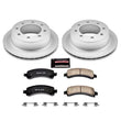 Load image into Gallery viewer, PowerStop Z17 Geomet Coated Rear Brake Kit fits 2006-2019 Chevrolet Express 2500 / 2003-2016 Chevrolet Express 3500 / 2006...