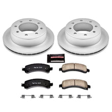 Load image into Gallery viewer, PowerStop Z17 Geomet Coated Rear Brake Kit fits 2006-2019 Chevrolet Express 2500 / 2003-2016 Chevrolet Express 3500 / 2006...