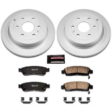 Load image into Gallery viewer, PowerStop Z17 Geomet Coated Rear Brake Kit fits 2012 Buick Enclave / 2008-2011 Buick Enclave CX / 2014-2017 Buick Enclave ...