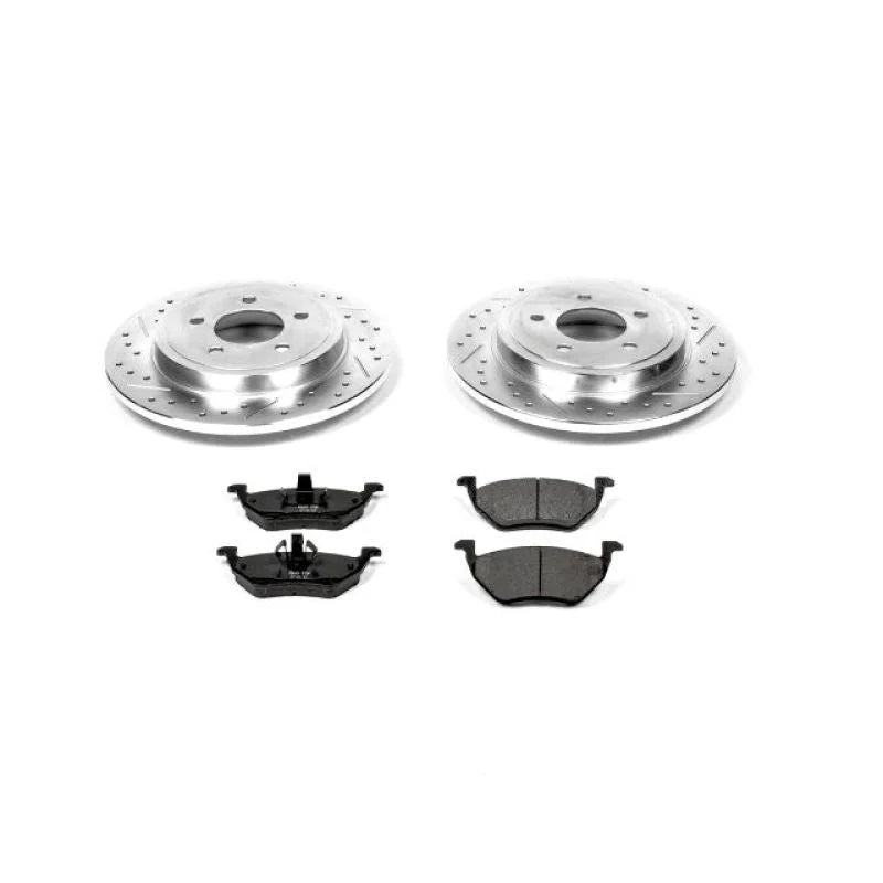 PowerStop Z23 Brake Kit Rear fits 2005-2008 Ford Escape Hybrid / 2005-2007 Ford Escape LIMITED / 2005 Ford Escape Xls / 20...